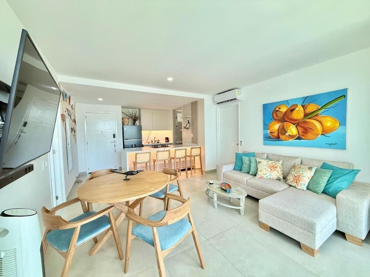 Apartamento Con Acceso Directo A La Playa En Morros 3 Cartagena